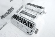 Aluminum Valve Cover Project AFTER Chrome-Like Metal Polishing and Buffing Services | Restoration Services - Custom Painting Services | Valve Cover Polishing