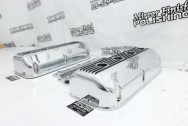 Aluminum Valve Cover Project AFTER Chrome-Like Metal Polishing and Buffing Services | Restoration Services - Custom Painting Services | Valve Cover Polishing