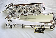 2005, 2006, 2007, 2008, 2009, 2010 Ford Mustang GT 4.6L V8 Magnesium Valve Covers AFTER Chrome-Like Metal Polishing and Buffing Services Plus Clearcoating Services