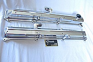 1993-1998 Toyota Supra Turbo 2JZ-GTE Aluminum Valve Covers AFTER Chrome-Like Metal Polishing and Buffing Services