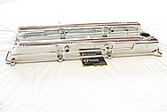 1993 - 1998 Toyota Supra 2JZ-GTE 3.0L Engine Aluminum Valve Covers AFTER Chrome-Like Metal Polishing and Buffing Services