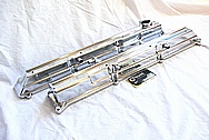 1993-1998 Toyota Supra 2JZ-GTE Aluminum Valve Covers AFTER Chrome-Like Metal Polishing and Buffing Services