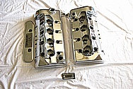 Ford Mustang Cobra 4.6L DOHC Aluminum Valve Covers AFTER Chrome-Like Metal Polishing and Buffing Services