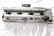 2007 - 2009 Suzuki SX4 2.0L J20A Engine Aluminum Valve Cover AFTER Chrome-Like Metal Polishing and Buffing Services