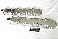 Chevy LS Valve Covers AFTER Chrome-Like Metal Polishing and Buffing Services / Restoration Services 