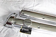 Jaguar Aluminum Valve Covers AFTER Chrome-Like Metal Polishing and Buffing Services / Restoration Services 