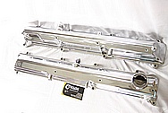 Toyota Supra 2JZ-GTE Aluminum Valve Covers AFTER Chrome-Like Metal Polishing and Buffing Services Plus Welding Services