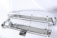 Jaguar Aluminum Valve Covers AFTER Chrome-Like Metal Polishing and Buffing Services / Restoration Services 