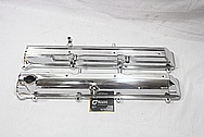 Toyota Supra Aluminum 2JZ-GTE Valve Cover AFTER Chrome-Like Metal Polishing and Buffing Services / Restoration Services