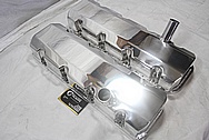 GM Aluminum Valve Covers AFTER Chrome-Like Metal Polishing and Buffing Services / Restoration Services