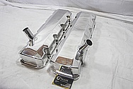 GM Aluminum Valve Covers AFTER Chrome-Like Metal Polishing and Buffing Services / Restoration Services