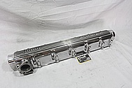 GM PMD Aluminum Overhead Cam Valve Cover BEFORE Chrome-Like Metal Polishing and Buffing Services / Restoration Services