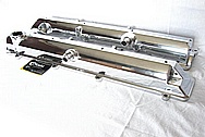 Toyota Supra 2JZ-GTE Aluminum Valve Covers AFTER Chrome-Like Metal Polishing and Buffing Services / Restoration Services 