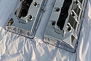 Ford Mustang GT500 Aluminum Valve Covers AFTER Chrome-Like Metal Polishing and Buffing Services