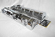 Mitsubishi 3000 GT Aluminum Engine Valve Cover AFTER Chrome-Like Metal Polishing and Buffing Services Plus Custom Painting Services