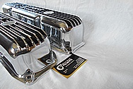 Mopar Performance Aluminum Valve Covers AFTER Chrome-Like Metal Polishing and Buffing Services / Restoration Services