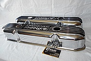 Mopar Performance Aluminum Valve Covers AFTER Chrome-Like Metal Polishing and Buffing Services / Restoration Services