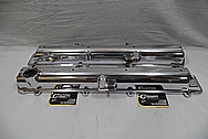 Toyota Supra 2JZ-GTE Aluminum Engine Valve Covers AFTER Chrome-Like Metal Polishing and Buffing Services / Restoration Services