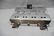 Aluminum Engine Valve Covers AFTER Chrome-Like Metal Polishing and Buffing Services / Restoration Services / Custom Painting Services 