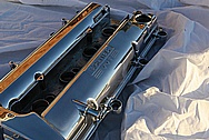 Chevy Cobalt Ecotec Aluminum Valve Cover AFTER Chrome-Like Metal Polishing and Buffing Services