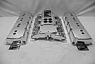 Aluminum Engine Valve Covers AFTER Chrome-Like Metal Polishing and Buffing Services / Restoration Services / Custom Painting Services 