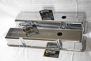 406 Stroker Aluminum Valve Covers AFTER Chrome-Like Metal Polishing and Buffing Services / Restoration Services 