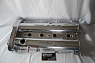 Mazda 16 Valve Aluminum Valve Cover AFTER Chrome-Like Metal Polishing and Buffing Services / Restoration Services