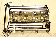 4 Cylinder Valve Cover AFTER Chrome-Like Metal Polishing and Buffing Services