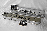 LSX 454 Aluminum Valve Covers AFTER Chrome-Like Metal Polishing and Buffing Services / Restoration Services and Custom Panting Services 