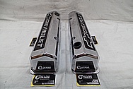 Chevrolet Aluminum Valve Covers AFTER Chrome-Like Metal Polishing and Buffing Services / Restoration Services and Custom Painting Services 