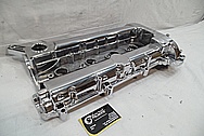 ECO-TEC Turbo Aluminum Chevy Cobalt Valve Covers AFTER Chrome-Like Metal Polishing and Buffing Services / Restoration Services 