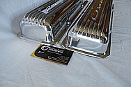 Aluminum Valve Covers AFTER Chrome-Like Metal Polishing and Buffing Services / Restoration Services 