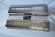Aluminum Valve Covers AFTER Chrome-Like Metal Polishing and Buffing Services / Restoration Services 