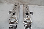 Aluminum Valve Covers AFTER Chrome-Like Metal Polishing and Buffing Services / Restoration Services 