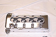 Ford Mustang Cobra V8 Aluminum Valve Covers AFTER Chrome-Like Metal Polishing and Buffing Services