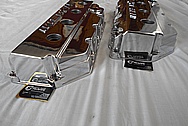 572 Hemi Aluminum Valve Covers AFTER Chrome-Like Metal Polishing and Buffing Services / Restoration Services 