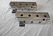 572 Hemi Aluminum Valve Covers AFTER Chrome-Like Metal Polishing and Buffing Services / Restoration Services 