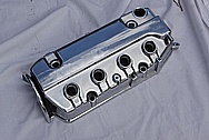 1991 Honda Civic Aluminum Valve Cover AFTER Chrome-Like Metal Polishing and Buffing Services