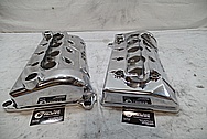 Ford Mustang Cobra DOHC Aluminum Valve Cover AFTER Chrome-Like Metal Polishing and Buffing Services / Restoration Services