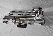 Toyota Celica 3S-GTE Aluminum Valve Cover AFTER Chrome-Like Metal Polishing - Aluminum Polishing