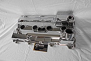 Toyota Celica 3S-GTE Aluminum Valve Cover AFTER Chrome-Like Metal Polishing - Aluminum Polishing