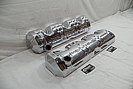 Willy's Jeep Tornado 230 Aluminum Valve Cover AFTER Chrome-Like Metal Polishing - Aluminum Polishing 