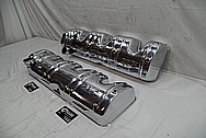 Willy's Jeep Tornado 230 Aluminum Valve Cover AFTER Chrome-Like Metal Polishing - Aluminum Polishing 