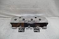 Ray Barton Aluminum Valve Covers AFTER Chrome-Like Metal Polishing - Aluminum Polishing - Custom Painting 