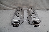 Ray Barton Aluminum Valve Covers AFTER Chrome-Like Metal Polishing - Aluminum Polishing - Custom Painting 