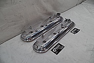 Aluminum Valve Covers AFTER Chrome-Like Metal Polishing - Aluminum Valve Coverl Polishing