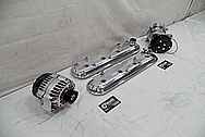 Aluminum Valve Covers AFTER Chrome-Like Metal Polishing - Aluminum Valve Coverl Polishing