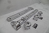 Jaguar Aluminum Valve Covers AFTER Chrome-Like Metal Polishing and Buffing Services - Aluminum Polishing Services