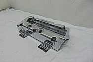 Honda Aluminum 4 Cylinder Valve Cover AFTER Chrome-Like Metal Polishing and Buffing Services - Aluminum Polishing Services