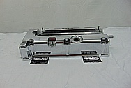 Honda Aluminum 4 Cylinder Valve Cover AFTER Chrome-Like Metal Polishing and Buffing Services - Aluminum Polishing Services